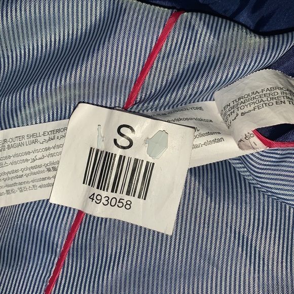 Zara Man Blazer Jacket Men’s Navy Blue 2 Button. - Picture 8 of 10